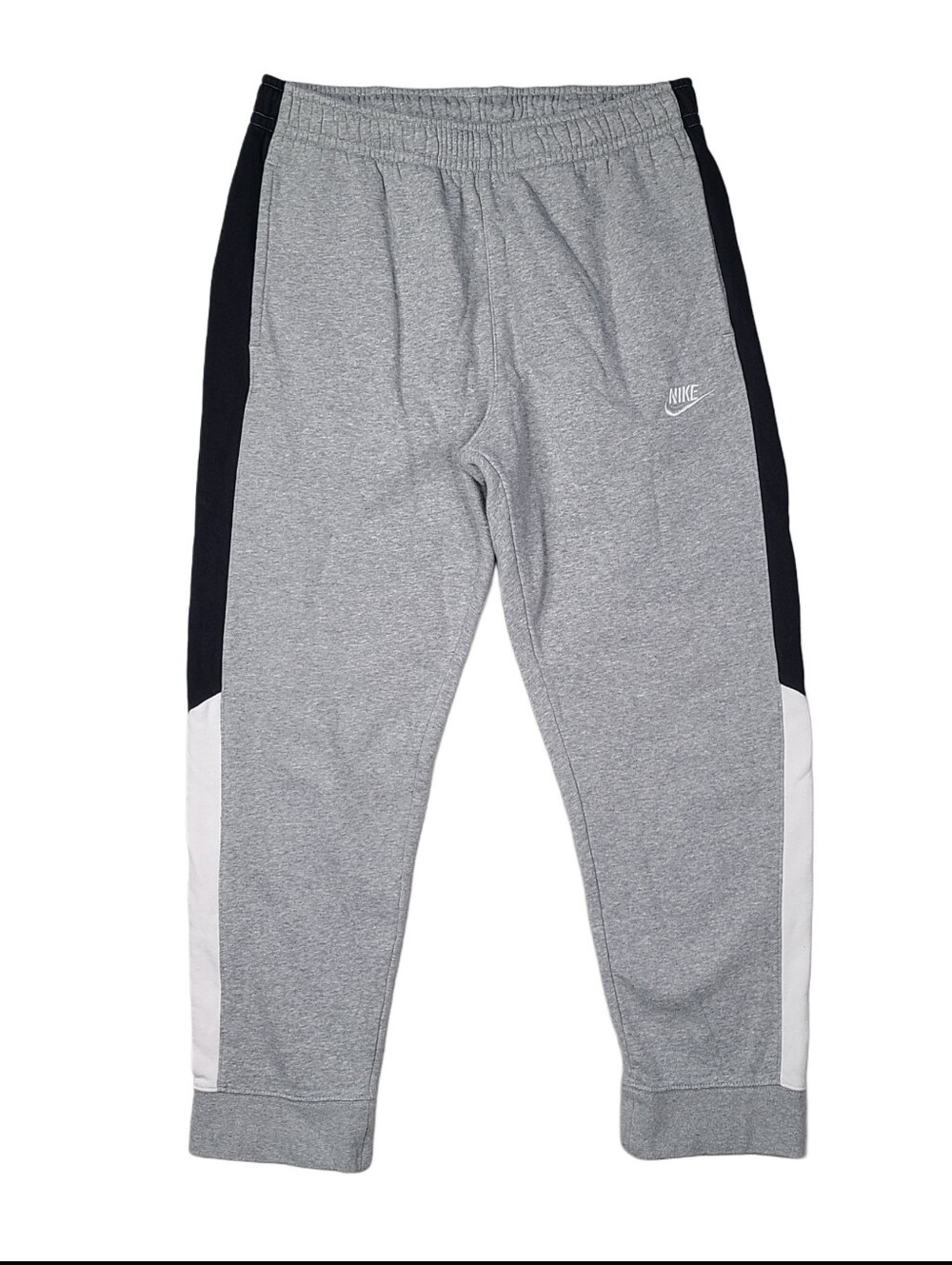 Nike Sportswear Mens Club Fleece Joggers Sweatpants Grey Size Large CU4377-010